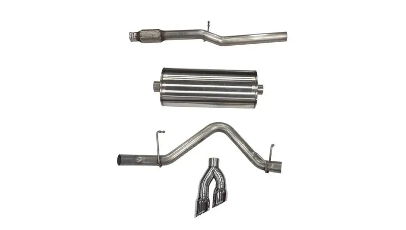 21030 Corsa Exhst 3.0' Cat-Back Dual Rear Exit With