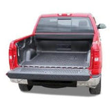 Red pickup truck bed with Trailfx Bed Liner Kit for extra protection