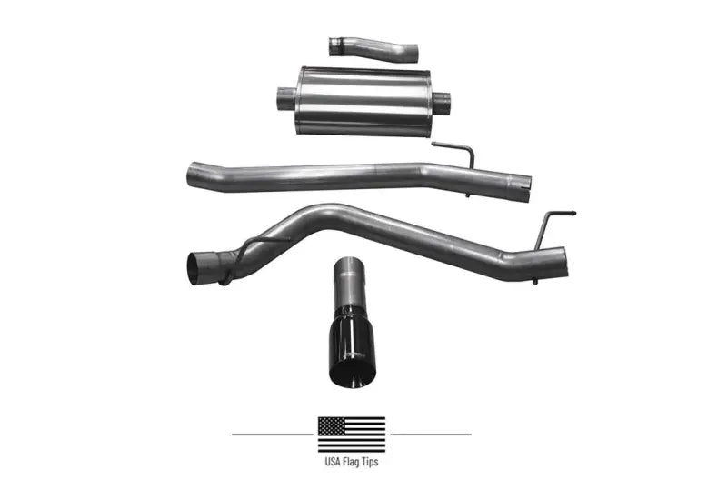 21060BLKUSA Corsa Exhst Exhaust System