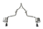 CORSA Performance 21072BLK Corsa 15-21 Charger SRT/Hellcat/Redeye 2.75in Valved Catback DRE w/ Single 4.5in Blk PVD Tips