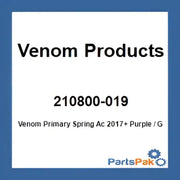 210800-019 Venom Products Venom Primary Spring Ac 2017+ Purple/Gold 170-300 - RV and Auto Parts