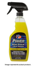 Yellow spray bottle of Fuel Power Instant Detailer for car shine and protection