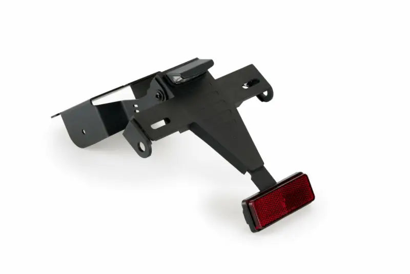 Black motorcycle fender eliminator kit with red reflector for Kawasaki 21119N fender eliminator