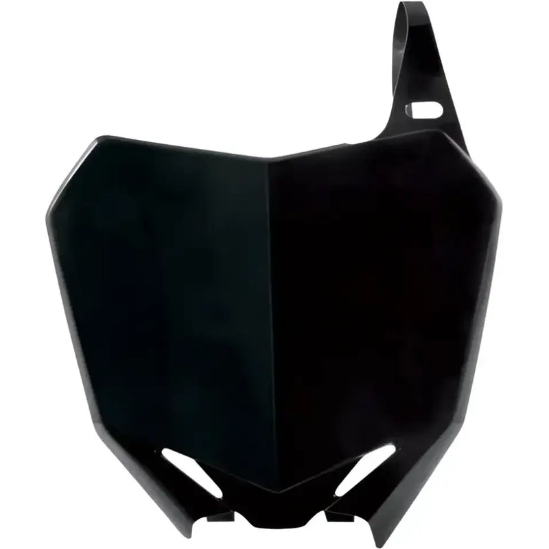 2113630001 Front Number Plate Black