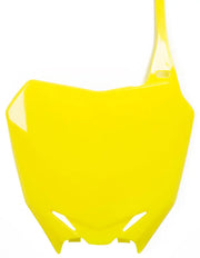 2113634310 Front Number Plate Fluorescent Yellow