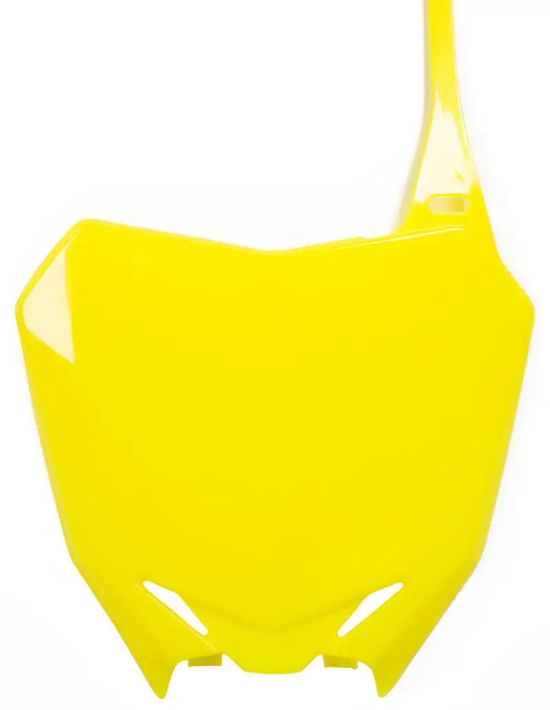 2113634310 Front Number Plate Fluorescent Yellow