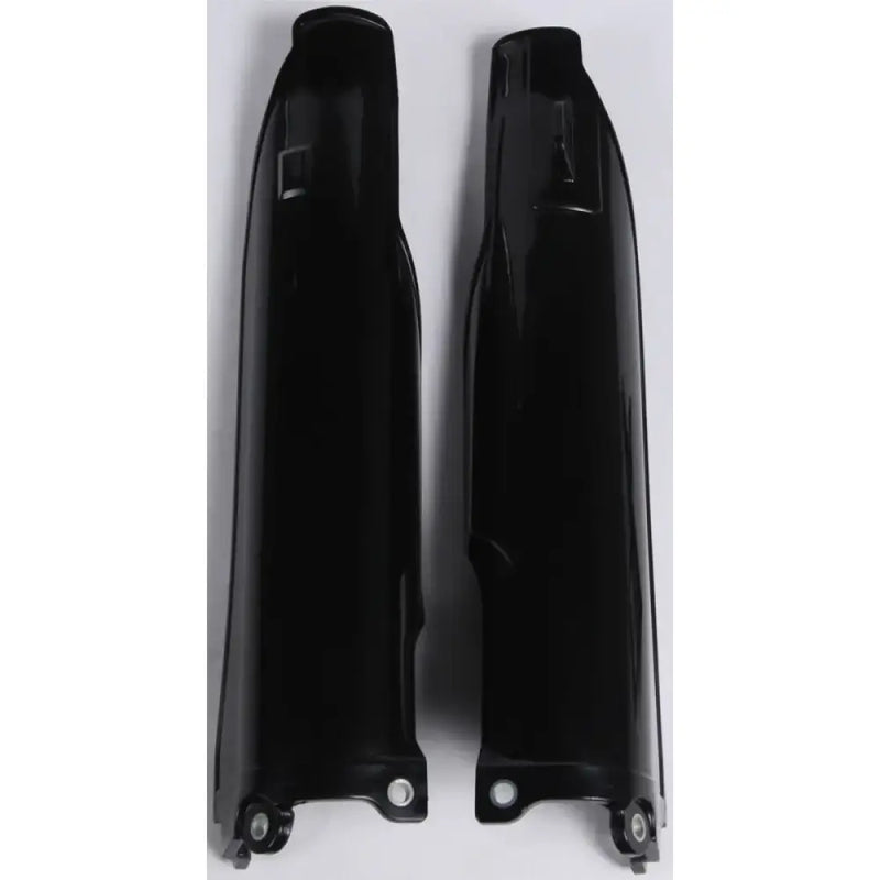 2113720001 Fork Guard Black for bike protection, stylish, durable material.