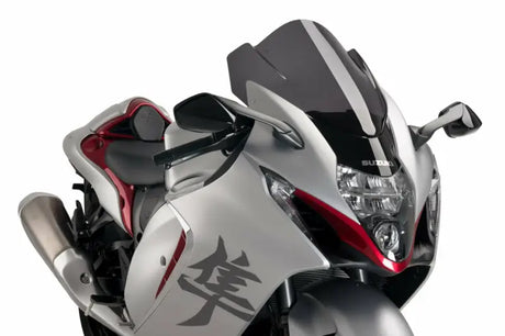 21138F Windscreen Z Racing Dark Smoke Suz 