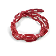 2115-RD Greenfield Vnyl Ctd Chain 1/4X4 Red - Boat Anchor Rode