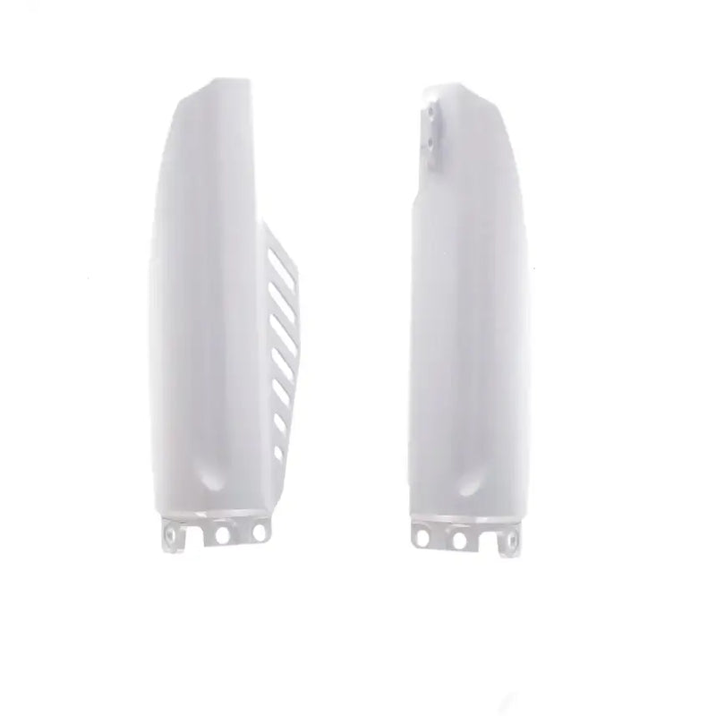 Lower Fork Cover Set Hon White 2115150002 for motorcycle protection and style in durable, high-quality construction.
