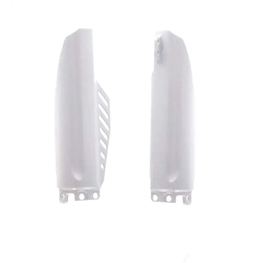 Lower Fork Cover Set Hon White 2115150002 for motorcycle protection and style in durable, high-quality construction.