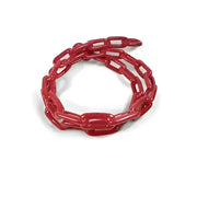 2116-RD Greenfield Vnyl Ctd Chain 5/16X5 Red - Boat Anchor Rode