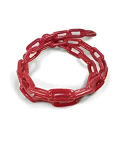 2116-RD Greenfield Vnyl Ctd Chain 5/16X5 Red - Boat Anchor Rode