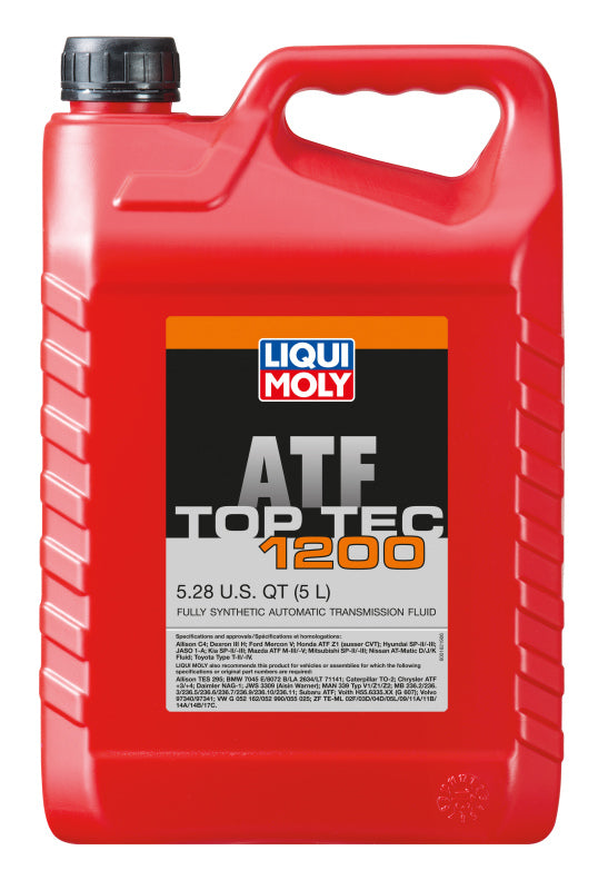LIQUI MOLY 20020 LIQUI MOLY 5L Top Tec ATF 1200 - Case of 4