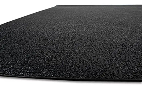Dynamat Dyna Deck textured black rubber mat for soundproofing and insulation