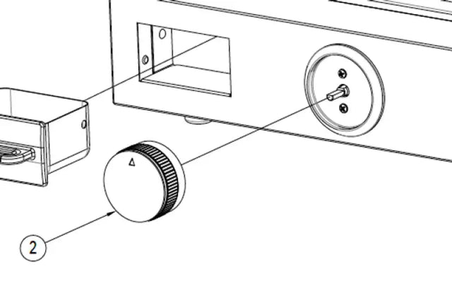 212219 Suburban Mfg Packout Ctrl Knob for precise adjustments in RV, Automotive, Powersports, off-road, marine, exterior, truck accessories, interior, truck bed, rv parts. Inside RV, RV Indoor Accessories, AVADA - Best Sellers