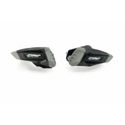 PUIG R12 Pro Frame Sliders 2.0 Black for Honda - High Resistance Nylon Material, Sold in Pairs