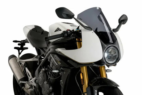 21262F Windscreen R Racer Dark Smoke Tri 