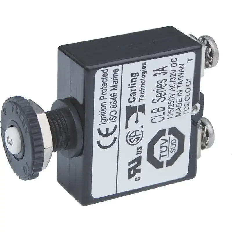 2129-BSS Blue Sea Circuit Breaker Push Button St 3A