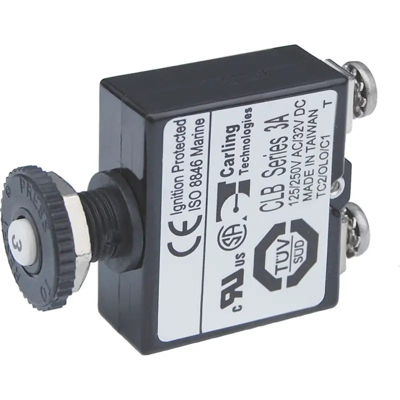 2129-BSS Blue Sea Circuit Breaker Push Button St 3A