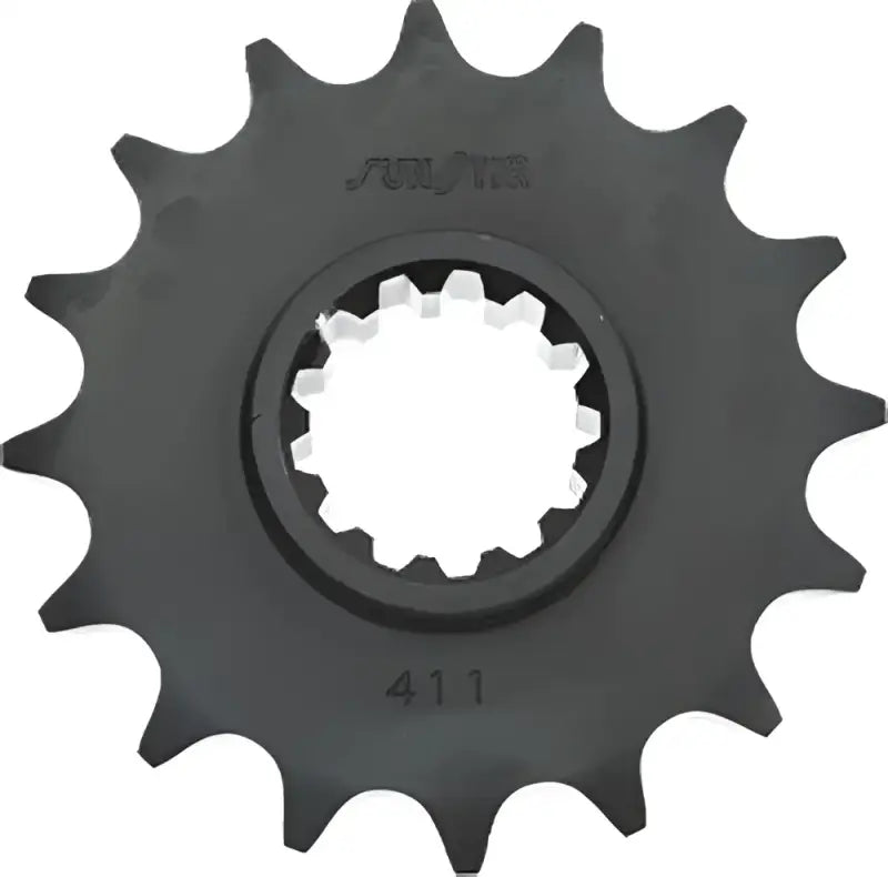 21315 Front Cs Sprocket 15t 428 Suz/Yam - Powerdrive Steel Countershaft