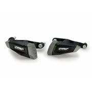 Motorcycle handguards on 21326N Frame Sliders Pro 2.0 Yam for protection