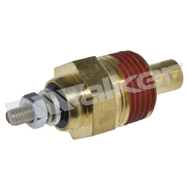 Brass coolant temperature sensor with threaded end for engine coolant temperature monitoring