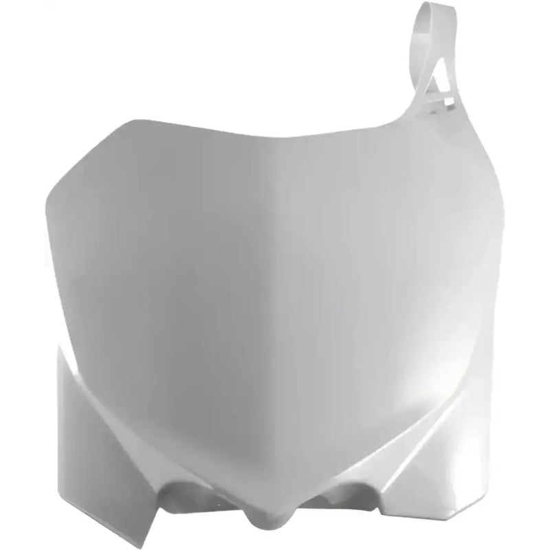 2141850002 Front Number Plate White