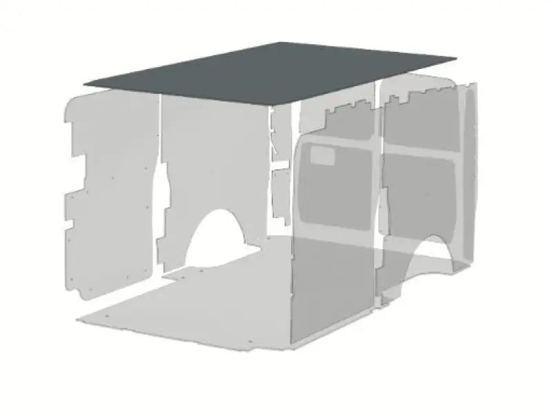 Van interior paneling kit with insulated Duratherm ceiling for the Legend Fleet Grey