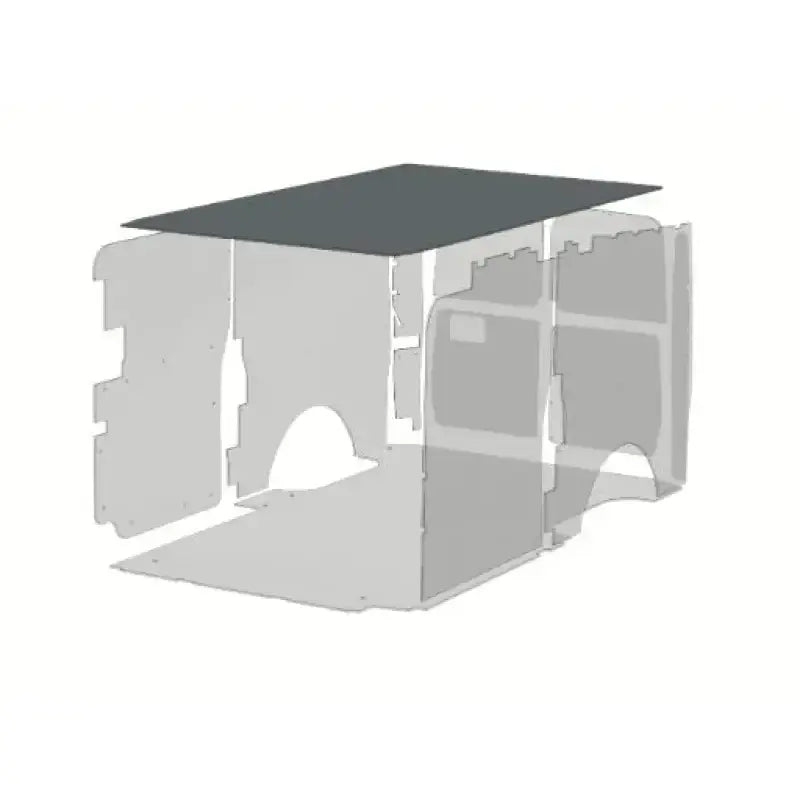 Van interior paneling kit with insulated Duratherm ceiling for the Legend Fleet Grey