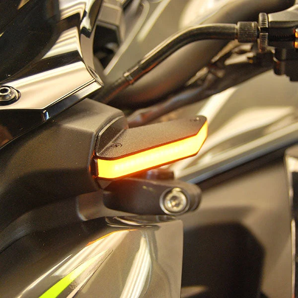 NEW Rage Cycles Front LED Turn Signals Illumination Z900-FB-20-L - Load EQ