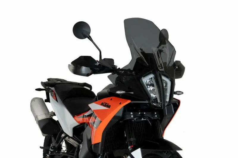 21611F Puig Windscreen Touring Dark Smoke Ktm - RV and Auto Parts
