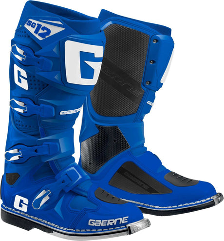 GAERNE 2174-088-11 Sg 12 Boots Solid Blue Sz 11