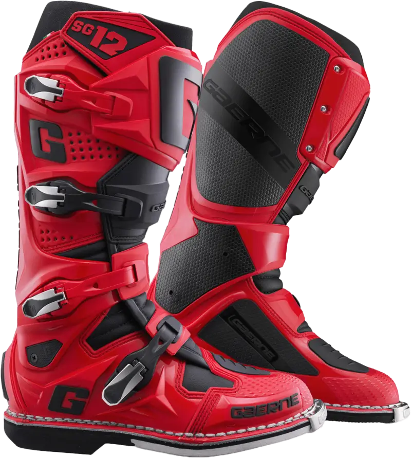 2174-105-43 Gaerne Sg-12 Boots Red/Black 09 - RV and Auto Parts