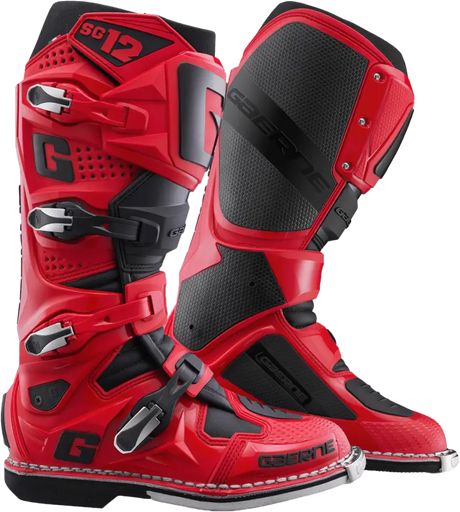 2174-105-43 Gaerne Sg-12 Boots Red/Black 09 - RV and Auto Parts