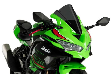21767F Puig Windscreen Z-Racing Dark Smoke Kaw - RV and Auto Parts