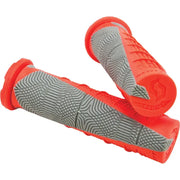 217892-5858 Deuce Grip Atv Neon Red/Grey 