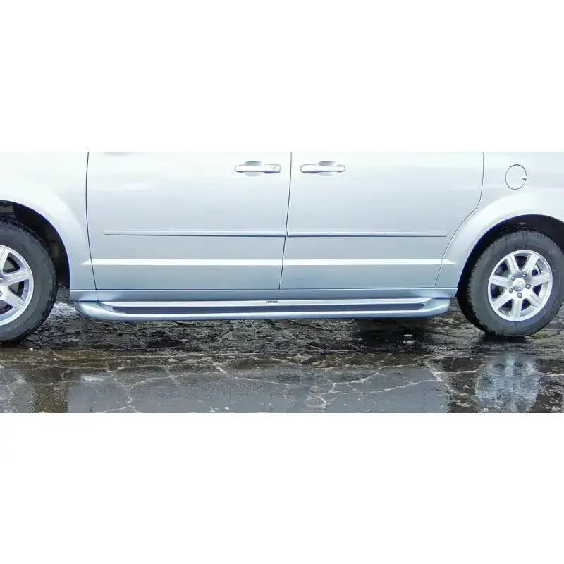 Silver minivan with running boards from 2188-01 Owens G Stp Grd Crvn/Town 08