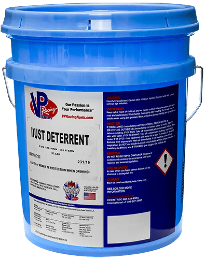 2192 Vp Racing Dust Deterrent 5 Gal Pail - RV and Auto Parts