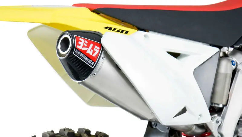 YOSHIMURA 219202D320 Rs 4 Header/Canister/End Cap Exhaust Slip On Ss Al Cf