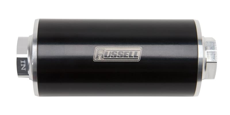 Russell 649250 Russell Performance Anodized Aluminum (12in Length -10 male inlet/outlet) - 649250