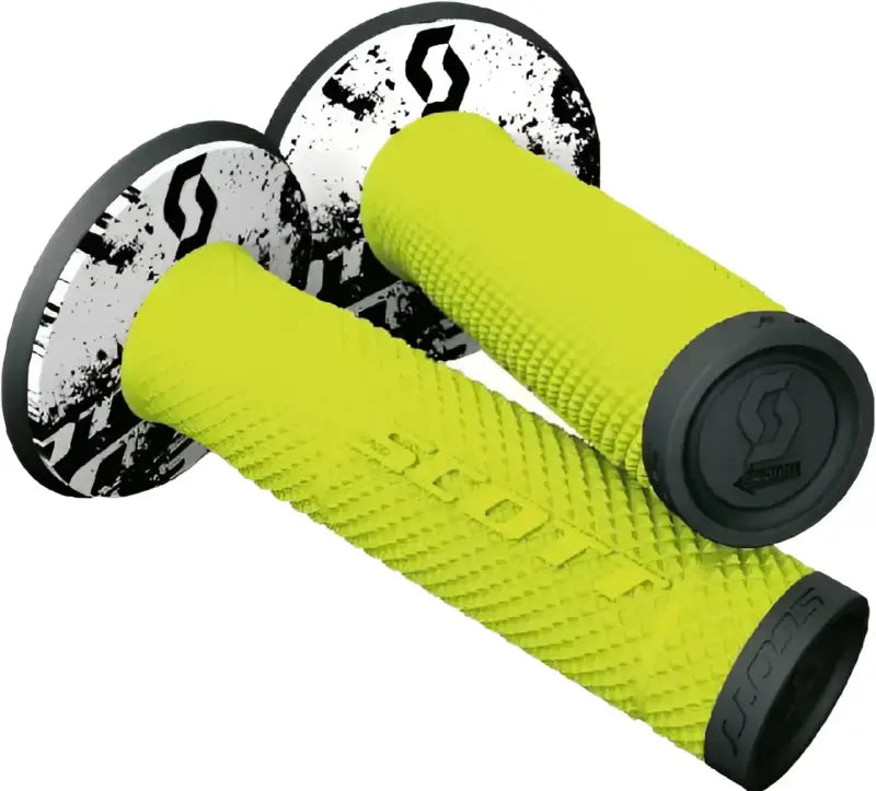219624-4755 Sx2 Grips Black/Neon Yellow 