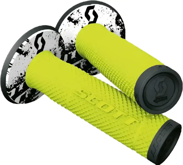 219624-4755 Sx2 Grips Black/Neon Yellow 