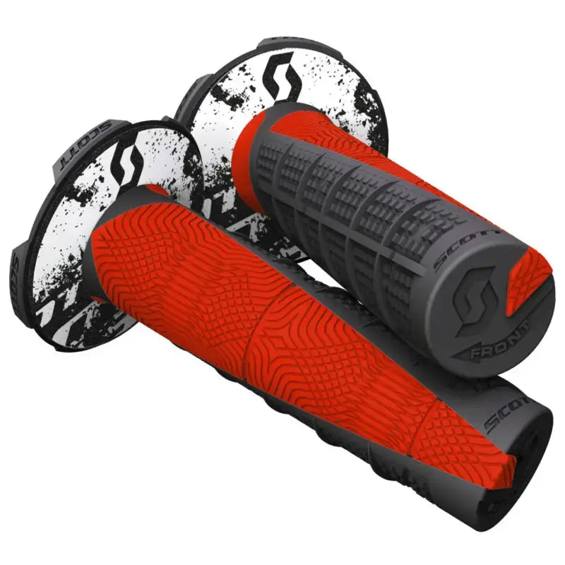219627-4948 Deuce 2 Grip Black/Neon Red 