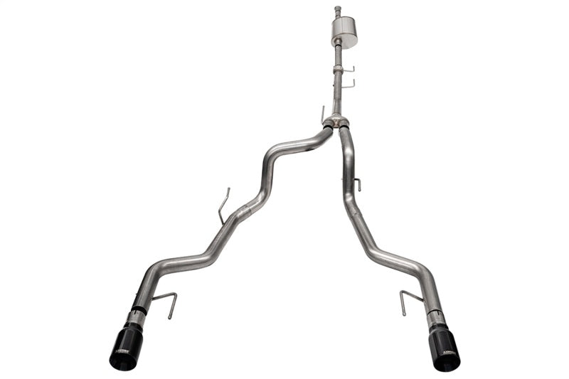 CORSA Performance 21185BLK Corsa 2021-2023 Ford F-150 SuperCrew/5.5ft Bed 3.5L V6 Sport Cat-Back Dual Rear Exit-Black PVD