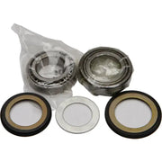 22-1042 Steering Bearing/Seal Kit with upper and lower bearings, races, and seals for performance upgrade from loose ball bearings.