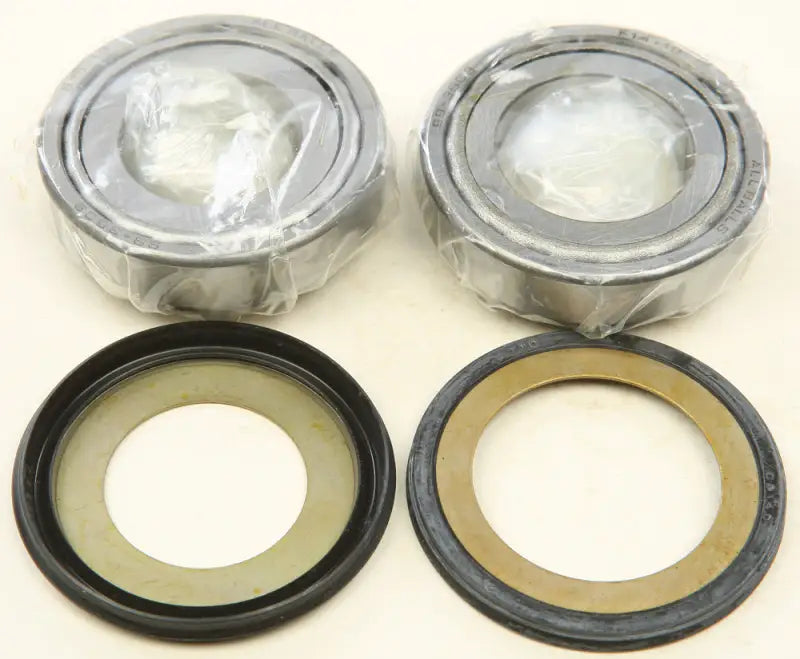 Two sets of steering head bearings with seals for easy steering head repair