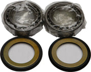 Two sets of steering bearing seal and bearing seal kit for easy replacement