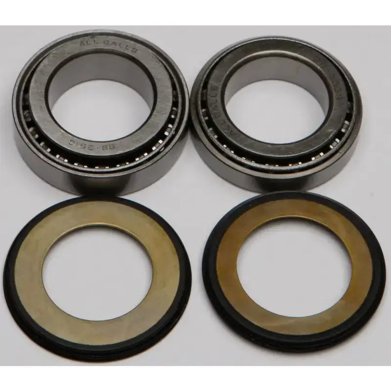 Steering Bearing/Seal Kit 22-1065 for RV, Automotive, Powersports, off-road and marine applications, featuring upper and lower tapered roller bearings with races and seal - a premium upgrade for stock bikes, exterior, truck accessories, interior, truck bed, rv parts, Powersports, AVADA - Best Sellers