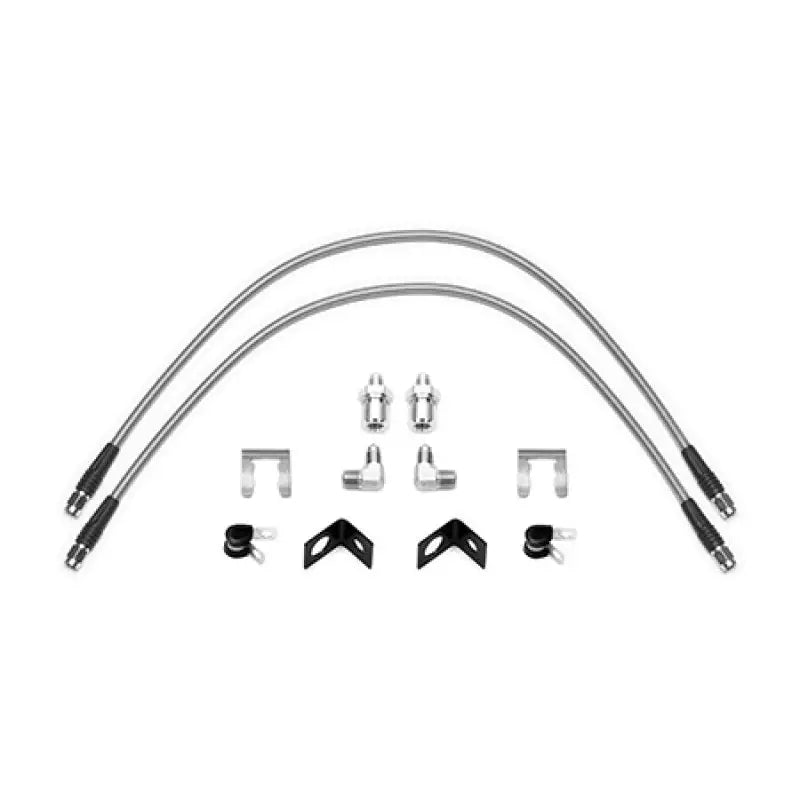 Wilwood 220-16439 220-16439 Wilwood Flexline Kit 25 inch 3/8-24 to 90 Degree